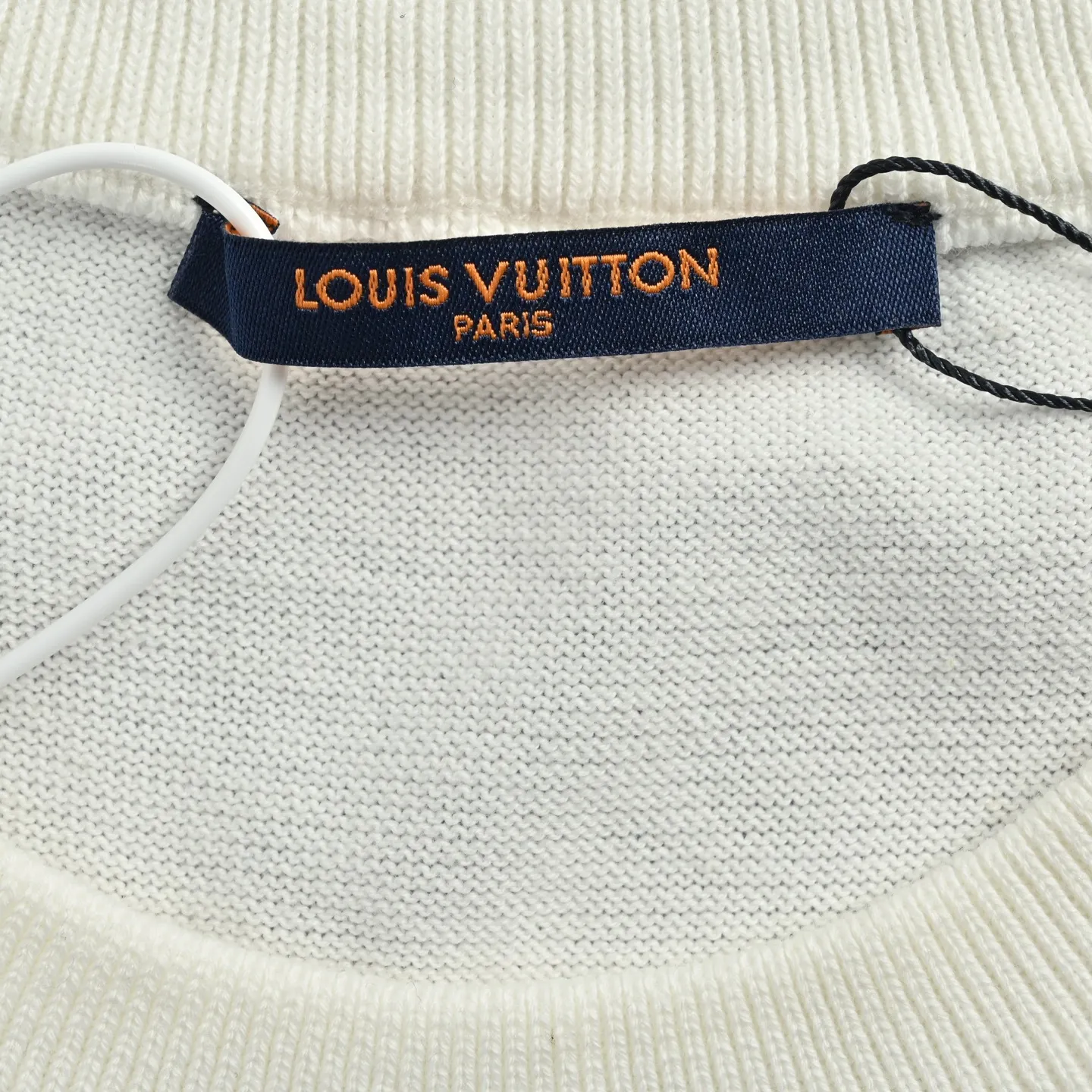 Louis Vuitton/Louis Vuitton 24ss Fei Dong treasure chest jacquard knitted short sleeves